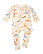 Load image into Gallery viewer, Toshi Onesie L/s Harvest/ Dino Bubs [sz:0000]
