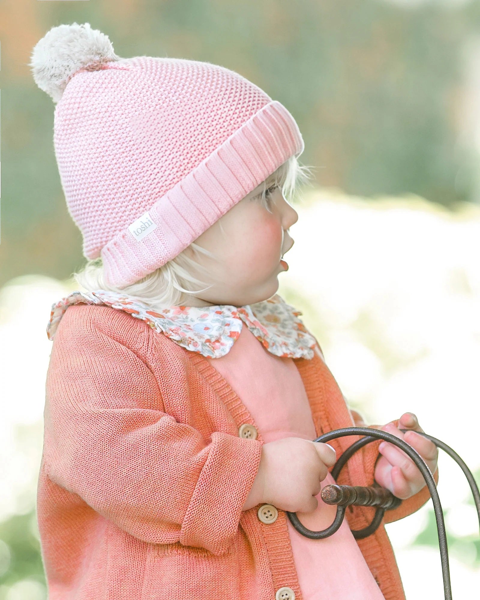 Toshi Organic Beanie Bobby/ Misty Rose [sz:s]