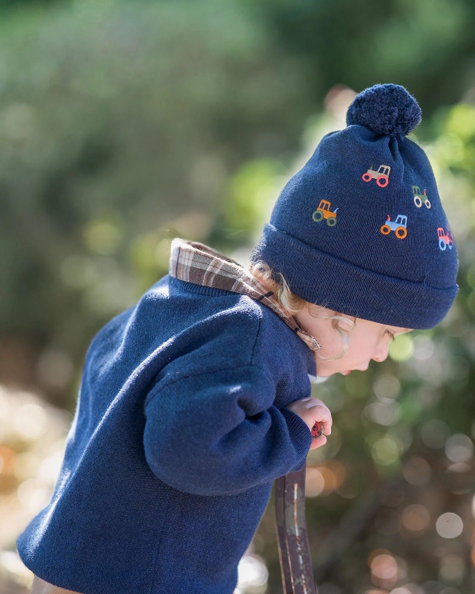 Toshi Organic Beanie Mystical/ Tiny Tractors [sz:xs]