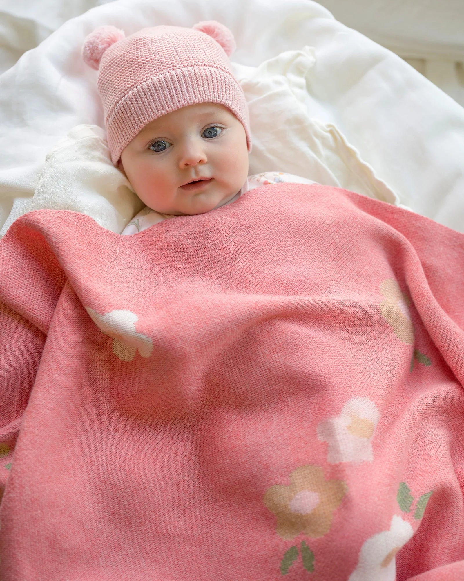 Toshi Organic Beanie Snowy/ Misty Rose [sz:xs]
