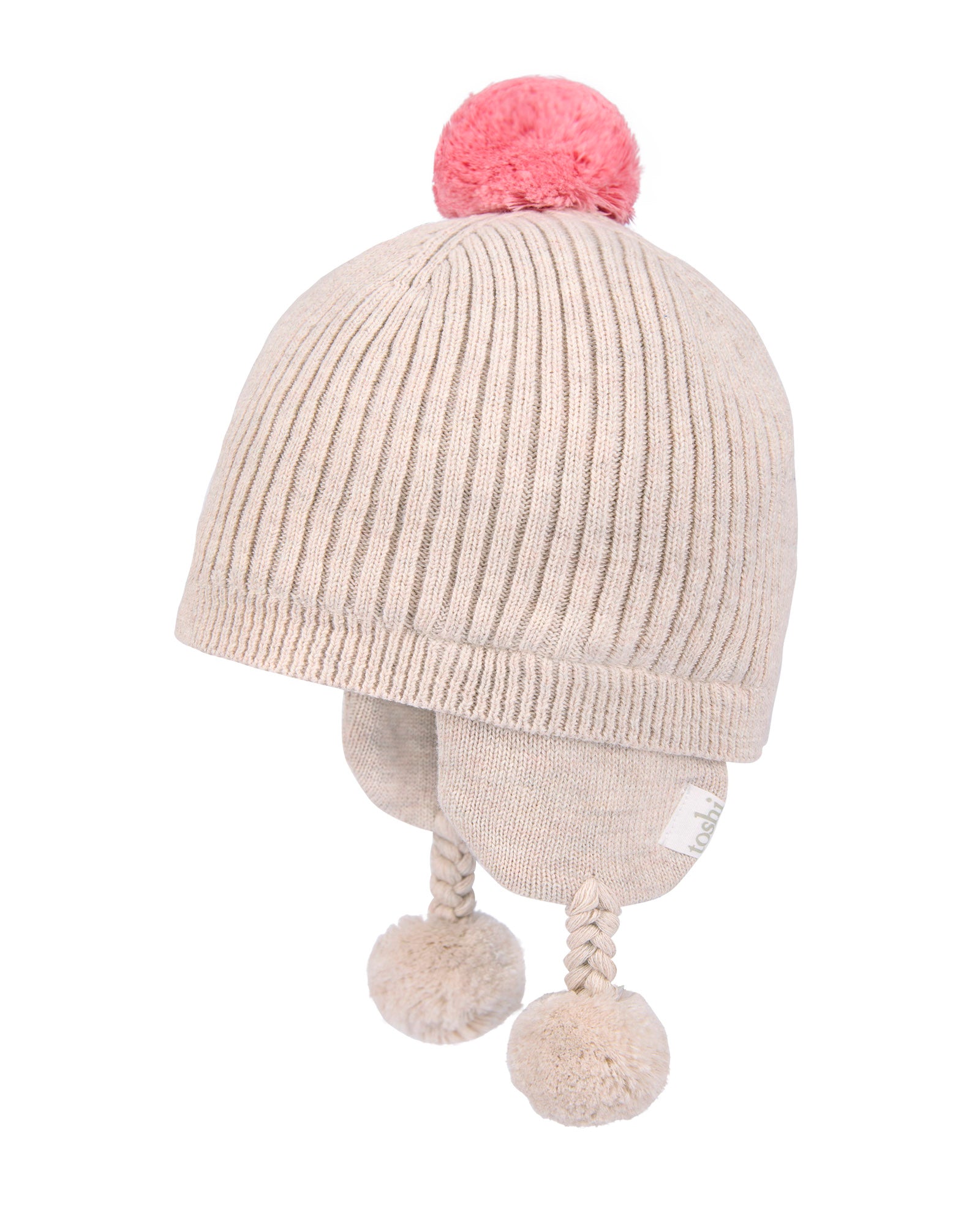 Toshi Organic Earmuff Bobby/ Oatmeal [sz:xs]
