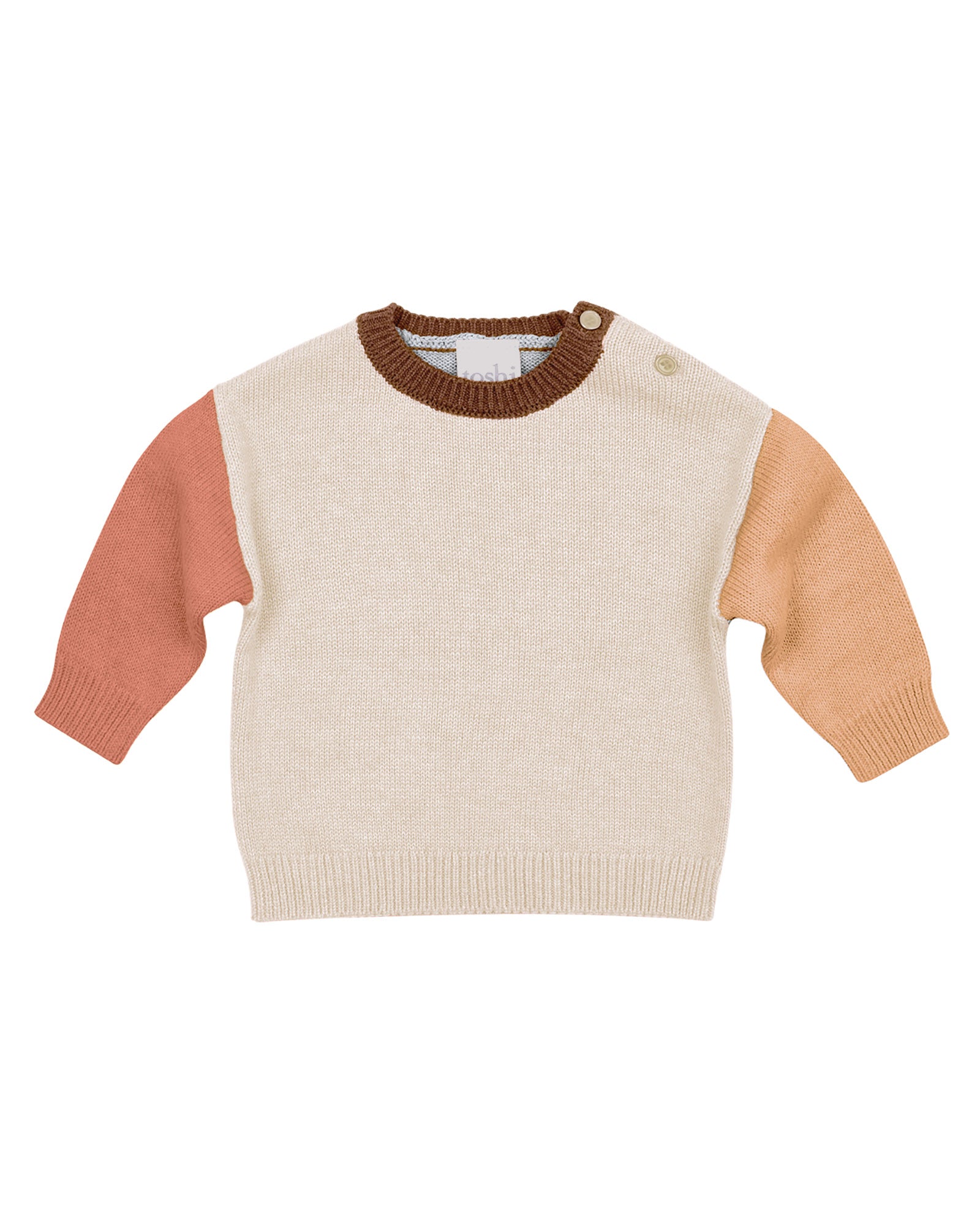 Toshi Organic Pullover Bobby/ Oatmeal [sz:00]
