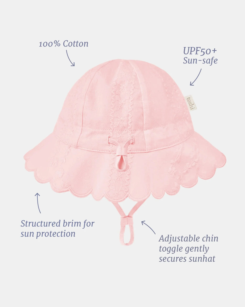 Toshi Bell Hat Florence Blossom [sz:xs]