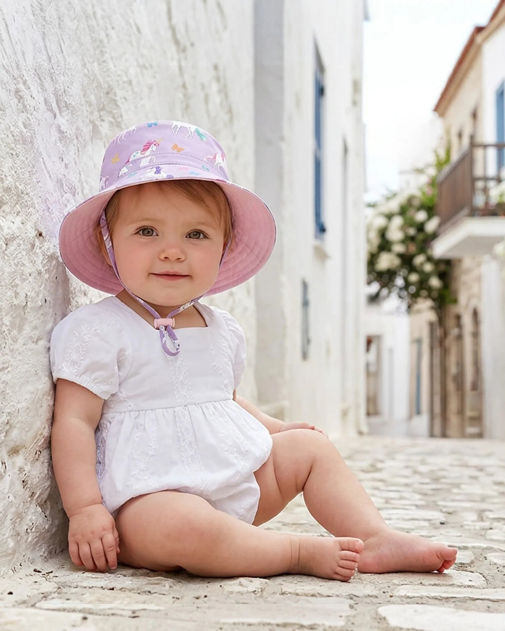 Toshi Sunhat Arcadia Unicorn Lilac [sz:s]