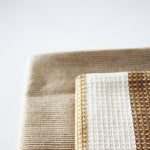 Load image into Gallery viewer, Raine &amp; Humble Bold Stripe Tea Towel Pack Of 2 Golden Yellow
