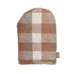 Load image into Gallery viewer, Raine &amp; Humble Double Check Half Oven Glove Salmon Pink
