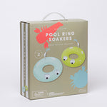 Load image into Gallery viewer, Sunnylife Pool Ring Soakers Sonny The Sea Creature Citrus Set Of 2
