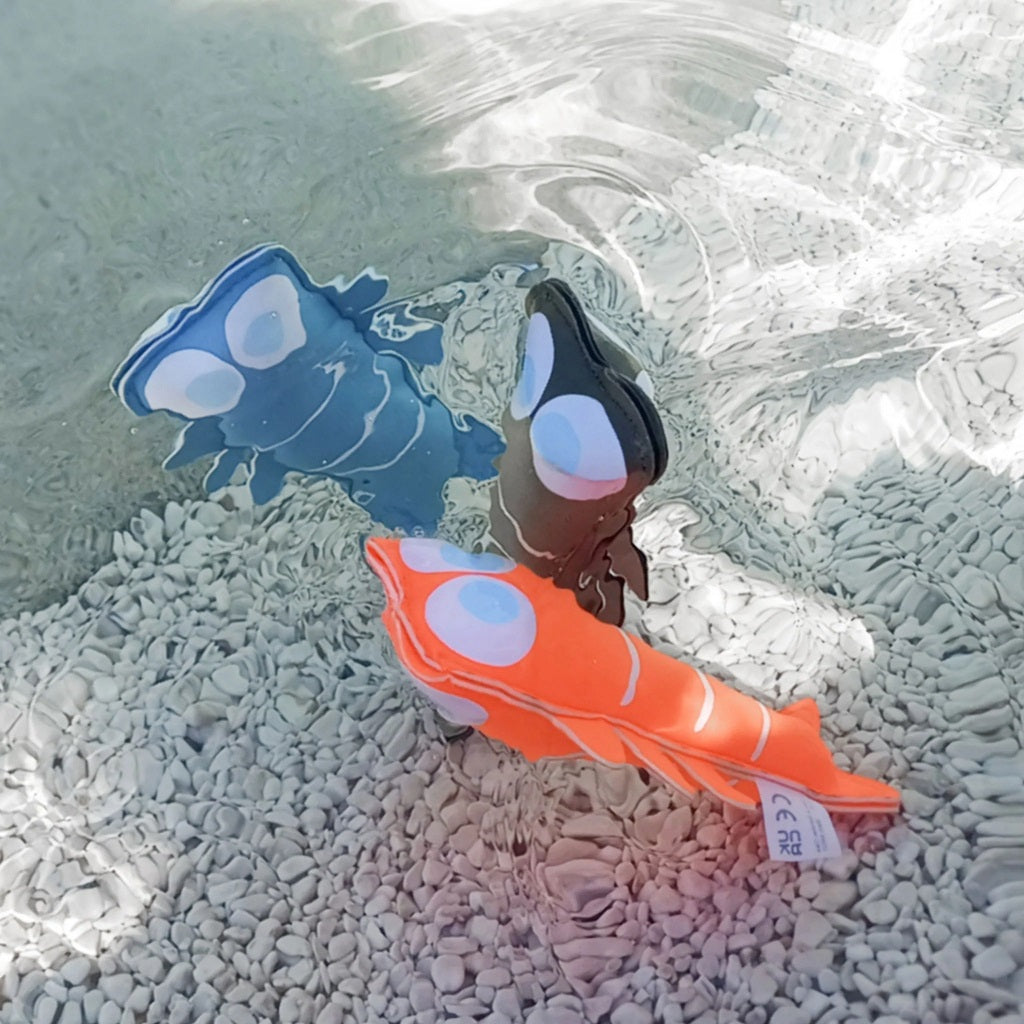 Sunnylife Dive Buddies Sonny The Sea Creature Blue Neon Orange
