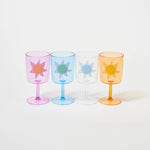 Load image into Gallery viewer, Sunnylife Poolside Wine Glass Utopia Multi Set Of 4
