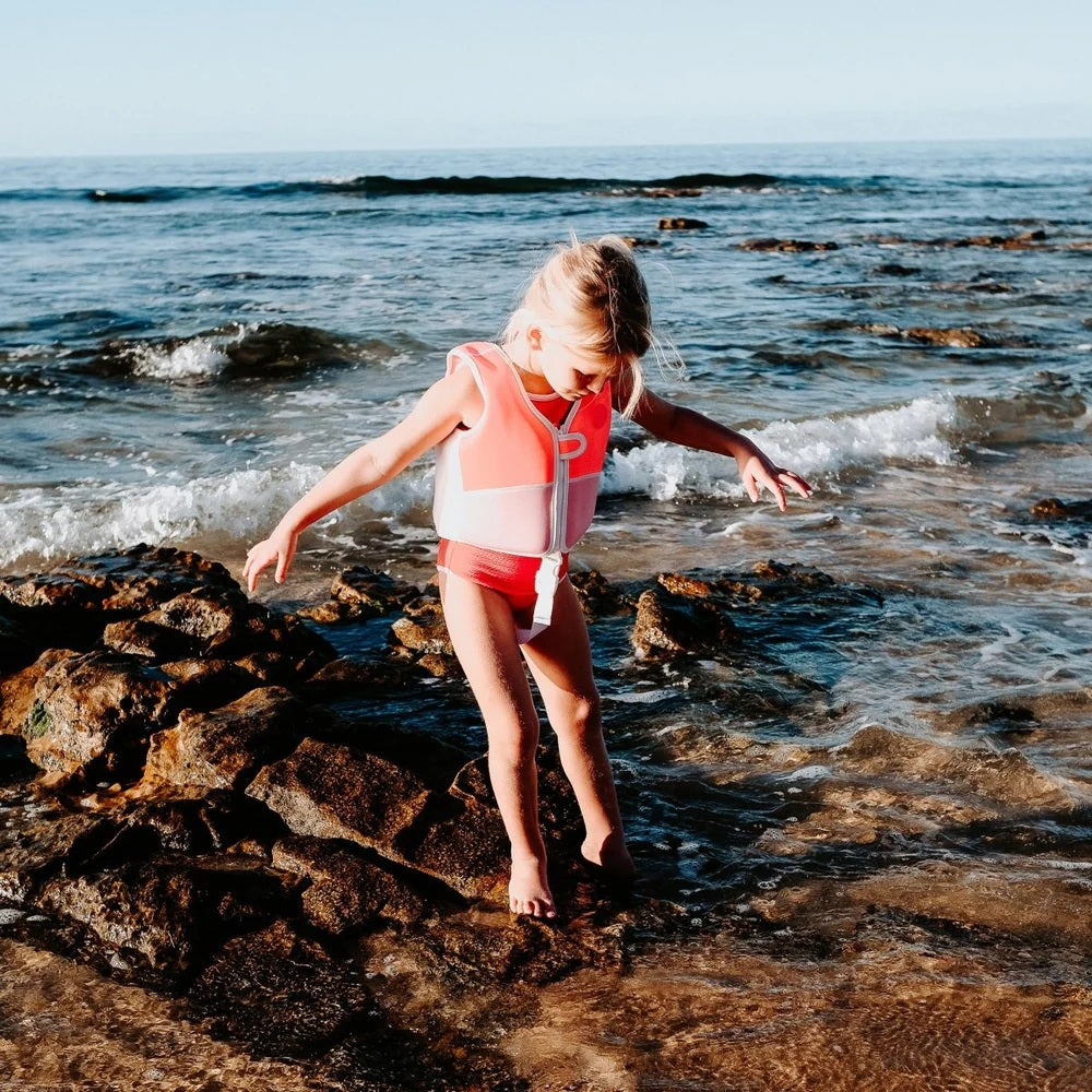 Sunnylife Kids Swim Vest 1-2 Melody The Mermaid Pink