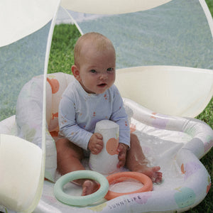 Sunnylife Baby Playmat With Shade Apple Sorbet Multi