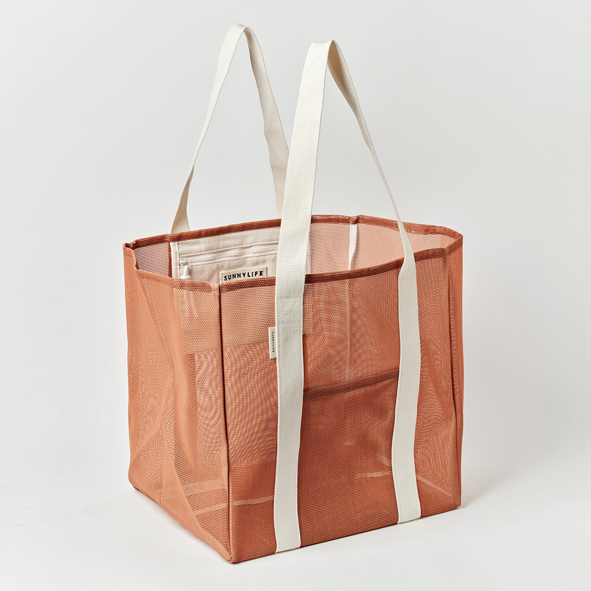 Sunnylife Mesh Beach Bag - Tierra Clay