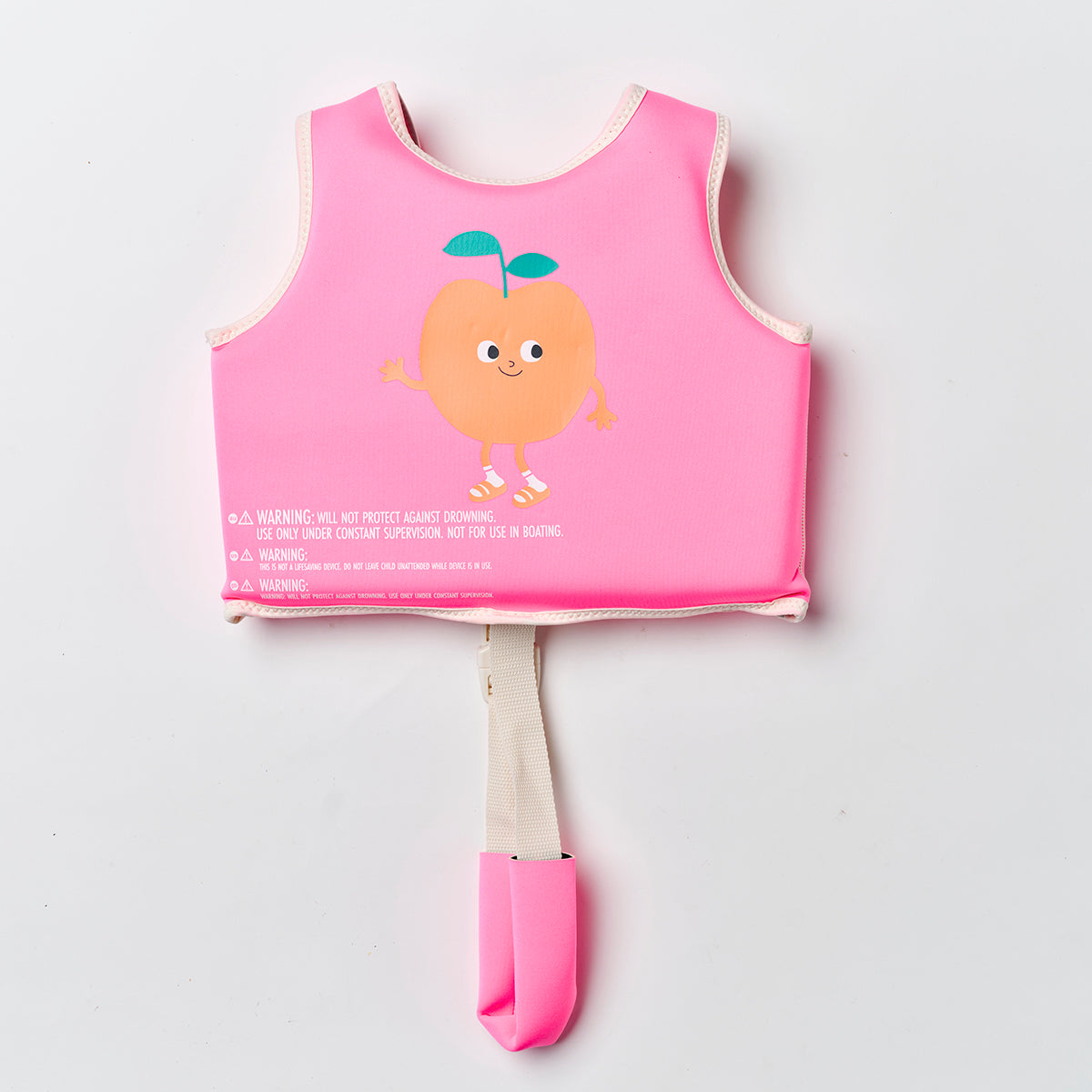Sunnylife Kids Swim Vest 2-3 Poppy The Peach Neon Pink