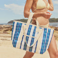 Sunnylife Tote Cooler Bag - La Mer Blue Neon