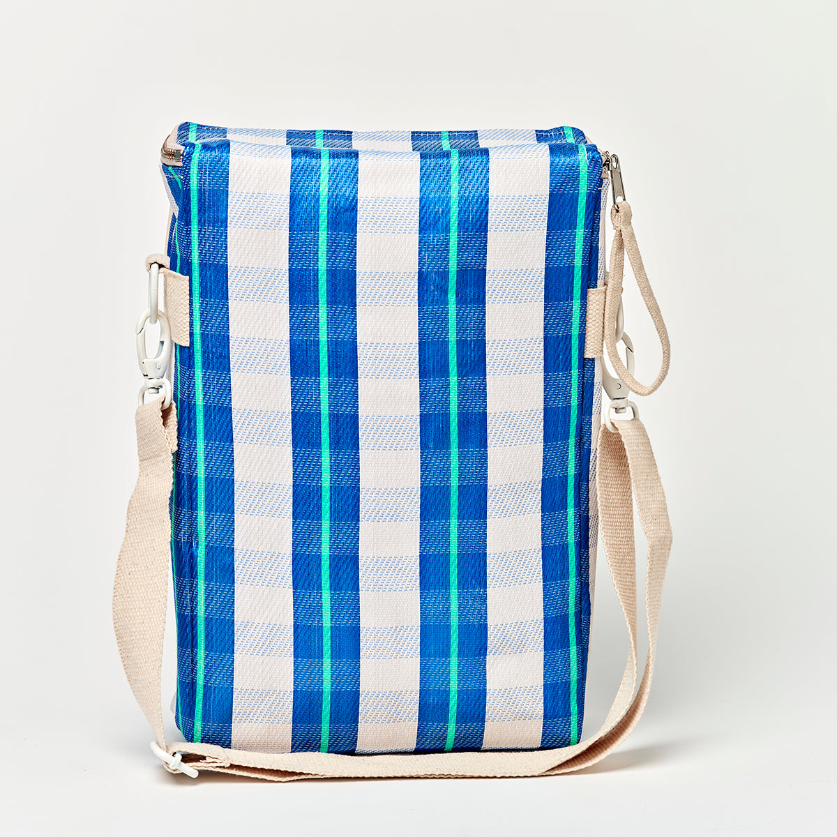 Sunnylife Drinks Cooler Bag - La Mer Blue Neon