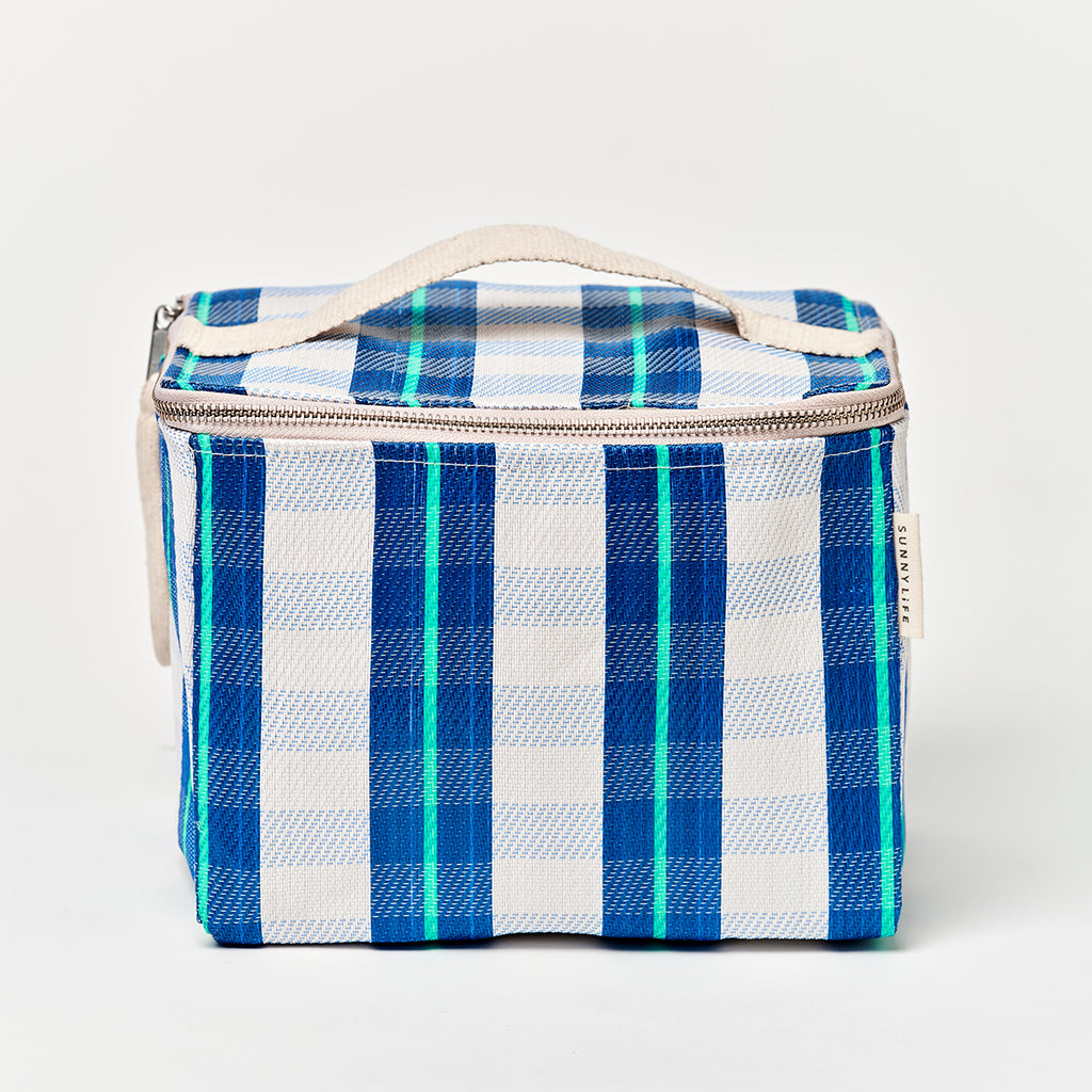 Sunnylife Lunch Cooler Bag - La Mer Blue Neon