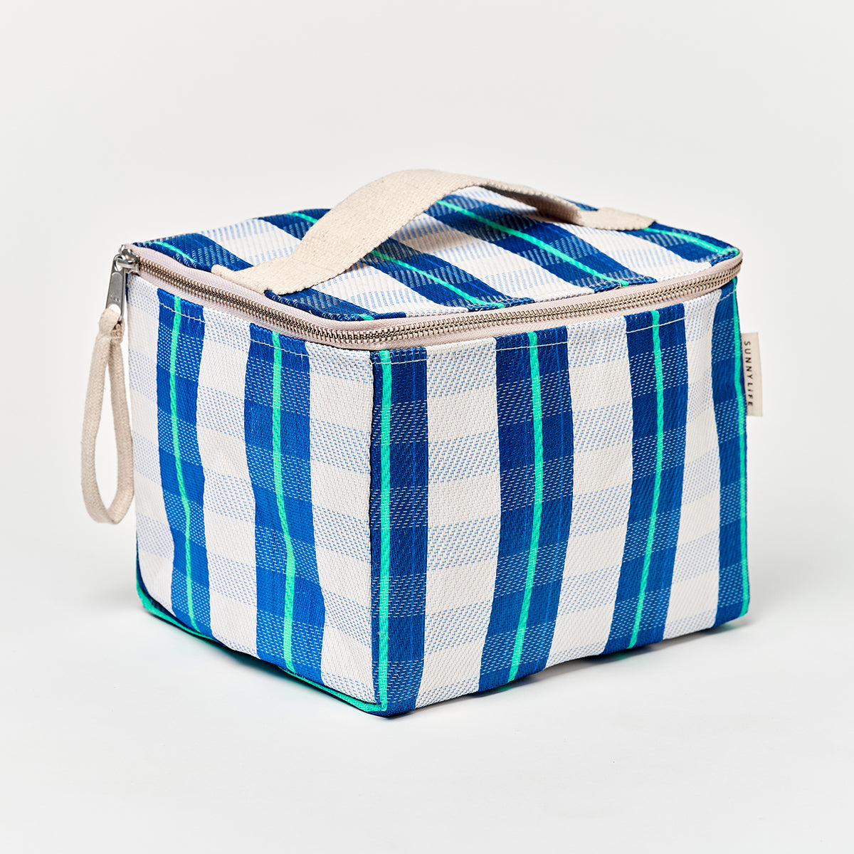 Sunnylife Lunch Cooler Bag - La Mer Blue Neon