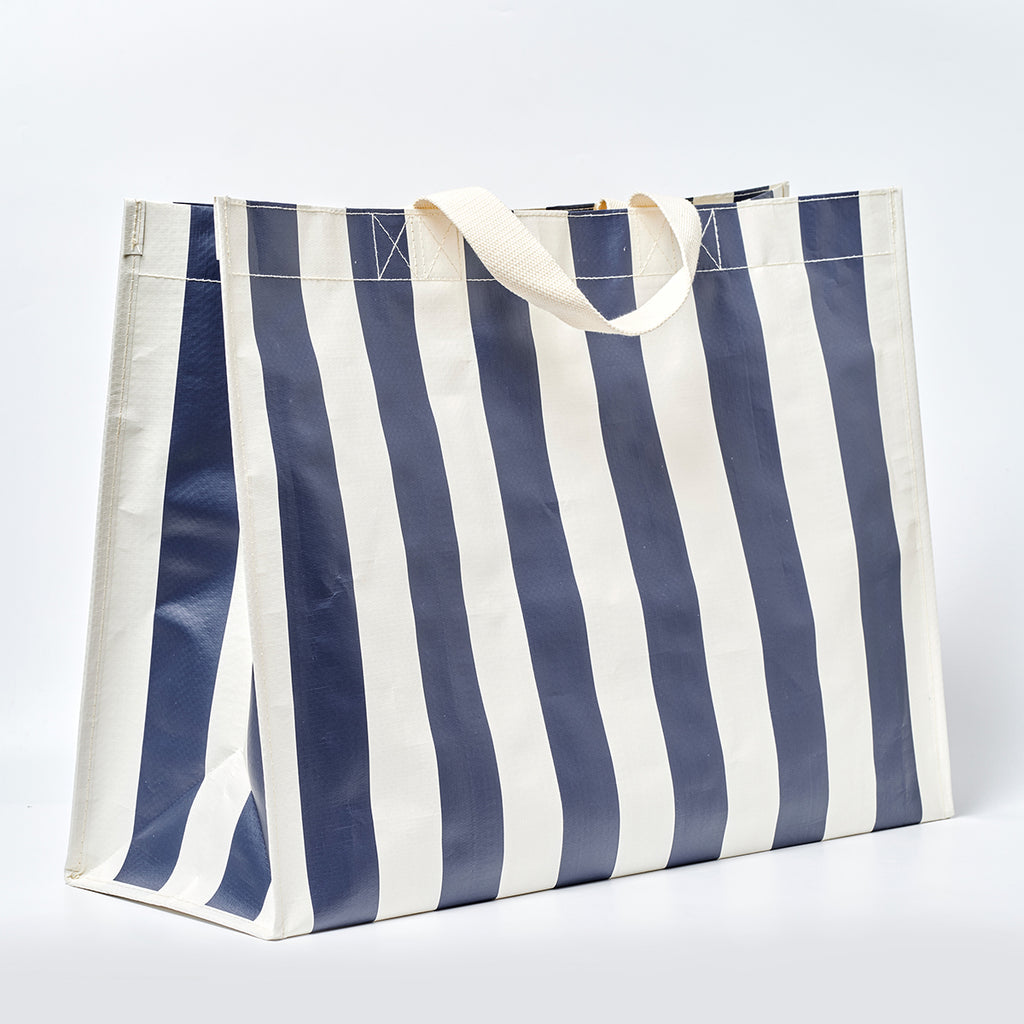 Sunnylife Carryall Beach Bag - Marine Stripe