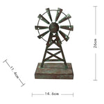 Load image into Gallery viewer, High St Decorative Galvanised Windmill Ornament
