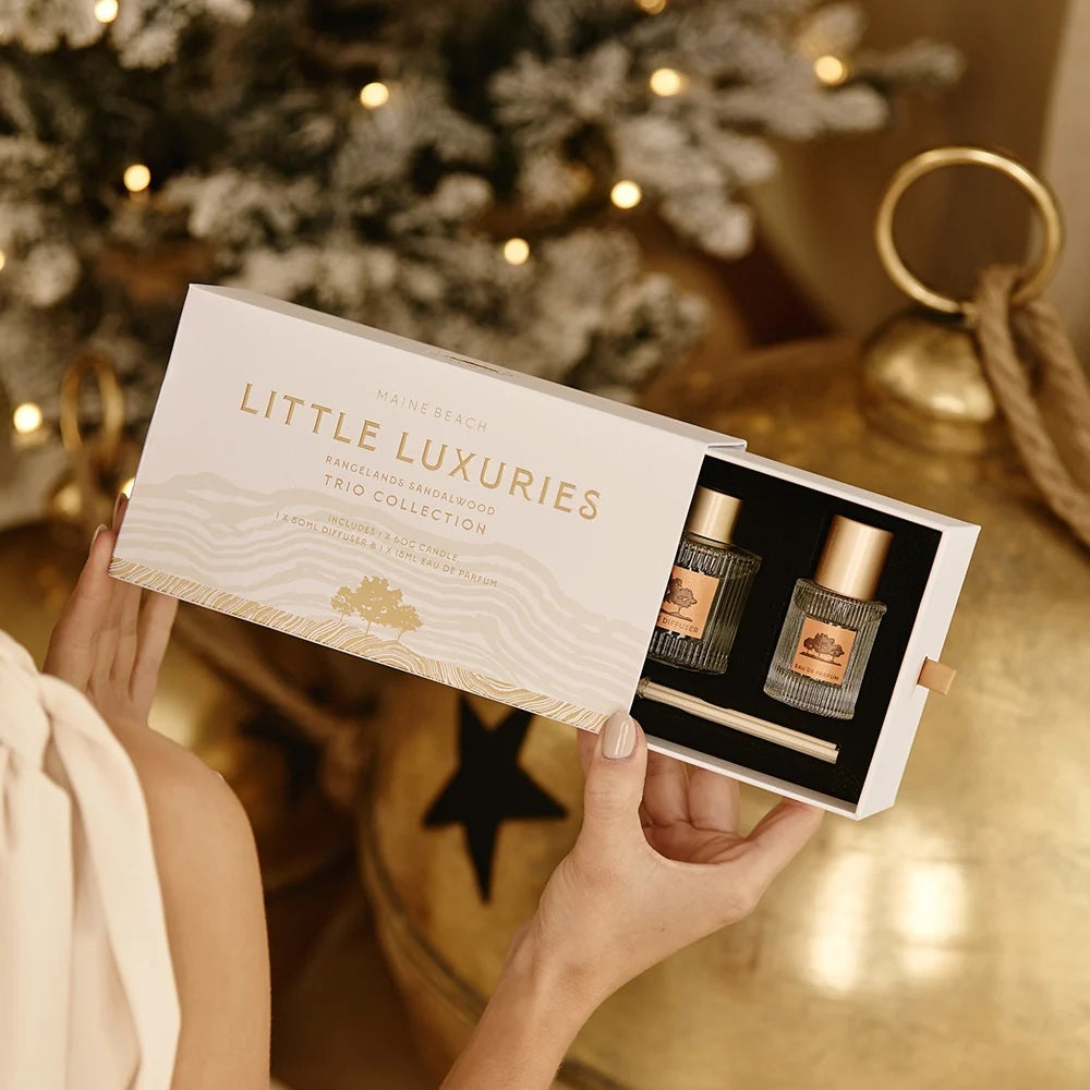 Maine Beach Little Luxuries Trio Collection - Rangelands Sandalwood