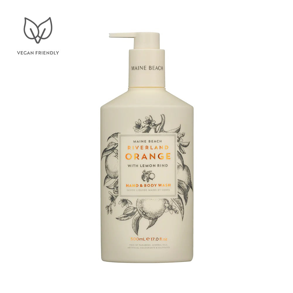 Maine Beach Riverland Orange - Hand & Body Wash 500ml