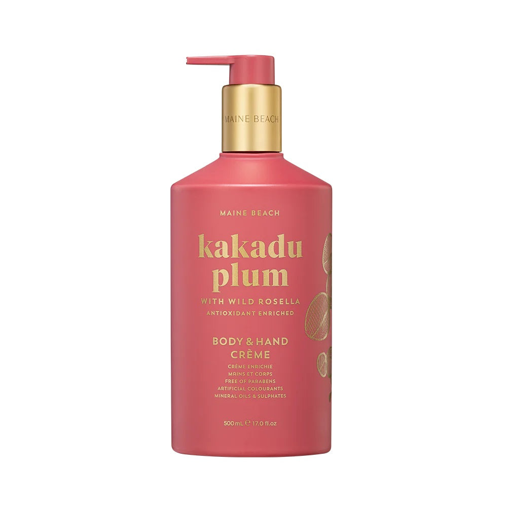 Maine Beach Kakadu Plum Body & Hand CrÈme 500ml