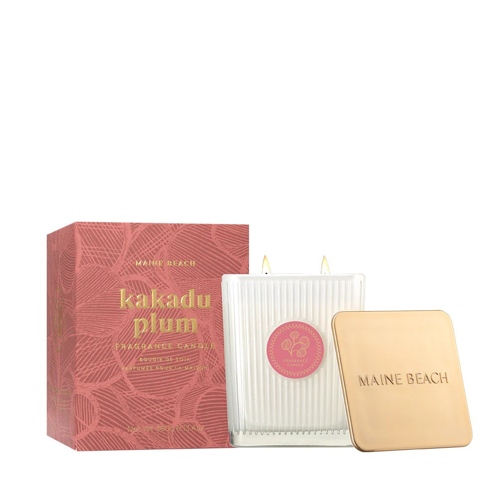 Maine Beach Kakadu Plum Soy Candle - Double Wick 380g