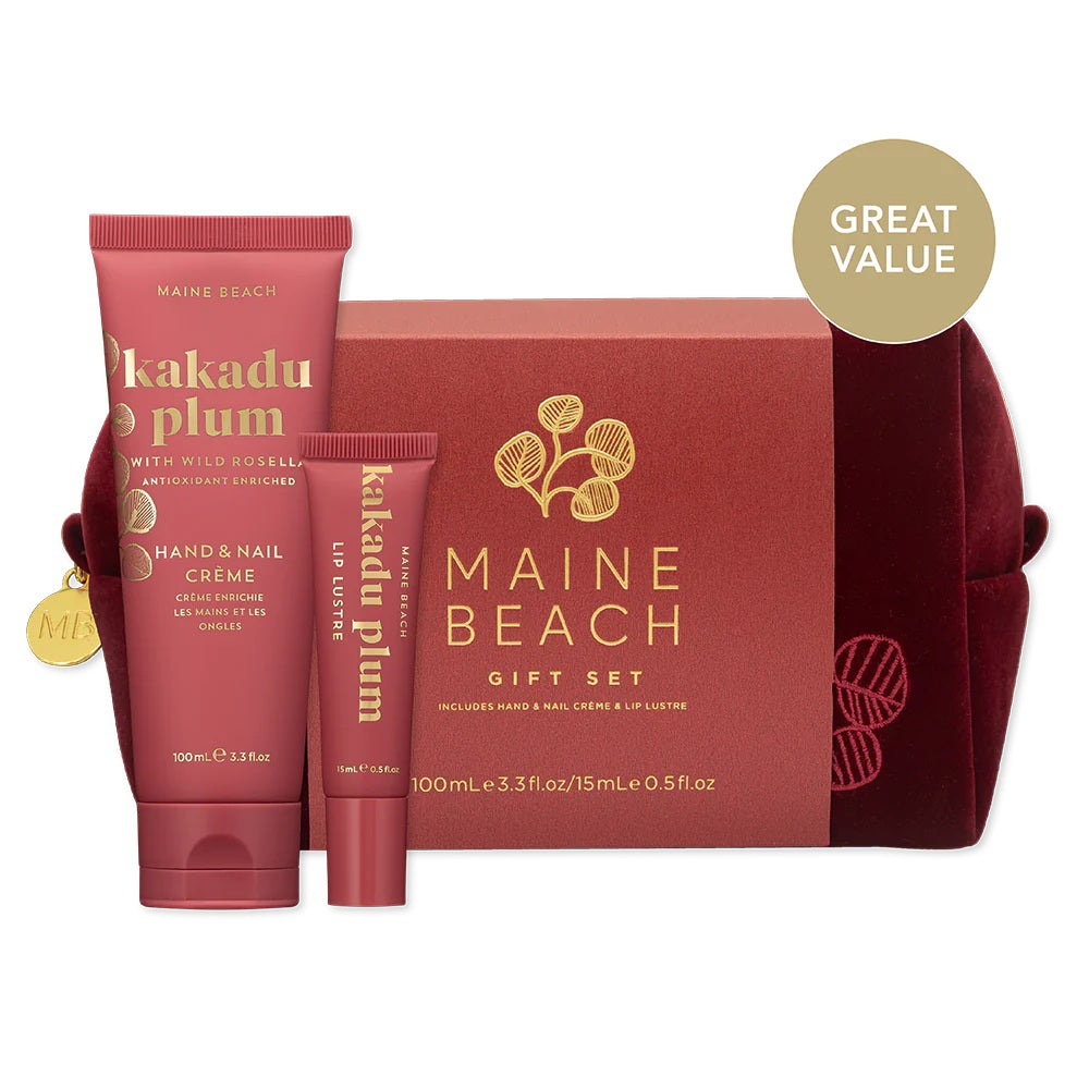 Maine Beach Kakadu Plum - Vanity Bag Gift Set
