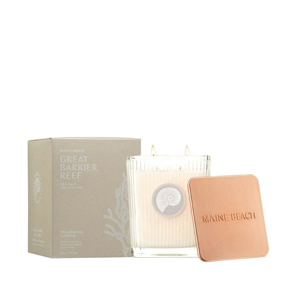 Maine Beach Great Barrier Reef Soy Candle 380g