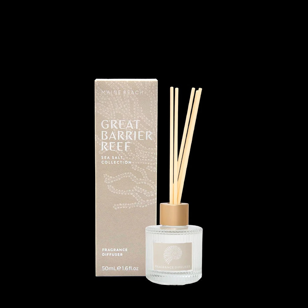 Maine Beach Fragranced Diffuser 50ml - Great Barrier Reef Salt