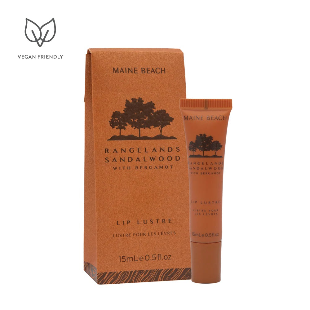 Maine Beach Rangelands Sandal Wood Lip Lustre 15ml