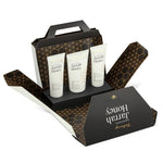 Load image into Gallery viewer, Trelivings Jarrah Honey Trio Collection - H&amp;b Scrub, Facial Cleanser &amp; Facial CrÈme
