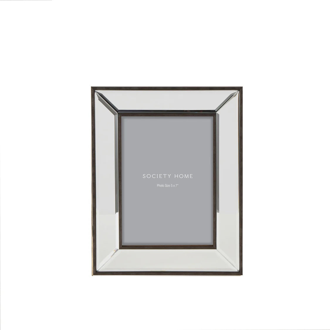 Society Home Amelia Mirror Photo Frame Black & Mirror 5x7
