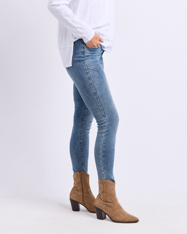 Foxwood City Jean Blue [sz:8]