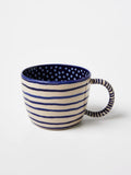 Jones & Co Chino Mug Navy Lines