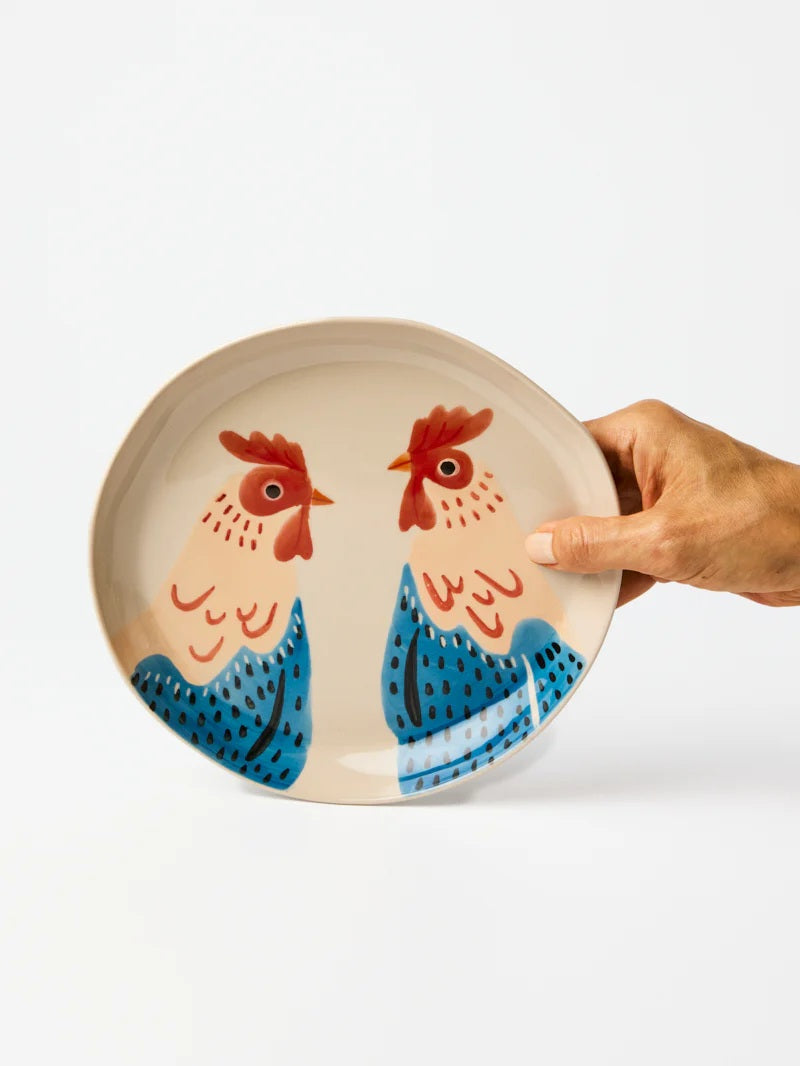 Jones & Co Coop Barn Blue Plate