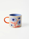 Jones & Co Bloomie Blue Flower Mug