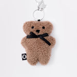 Load image into Gallery viewer, Flat Out Bear Bag Charm - Latte

