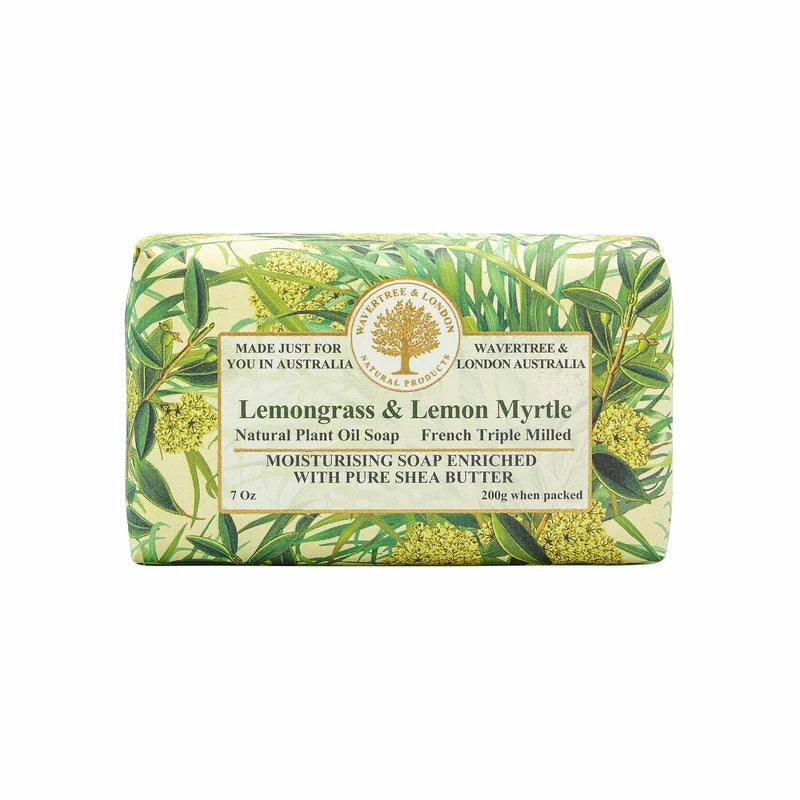 Wavertree & London Lemongrass & Lemon Myrtle Soap Bar 200g