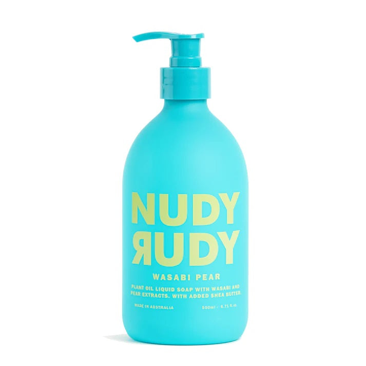 Nudy Rudy Wasabi Pear Hand Wash 500ml