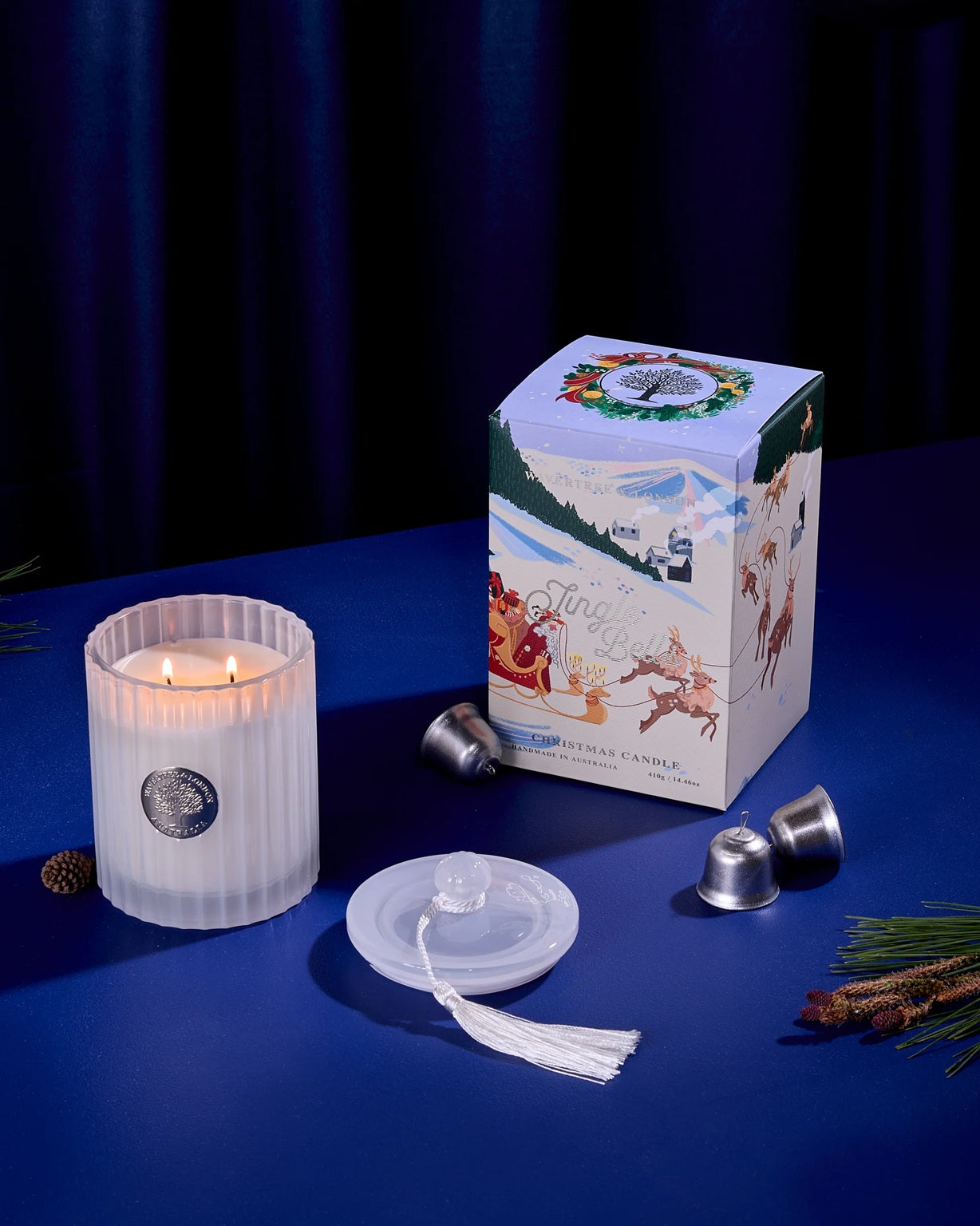 Wavertree & London Jingle Bells Candle 410g