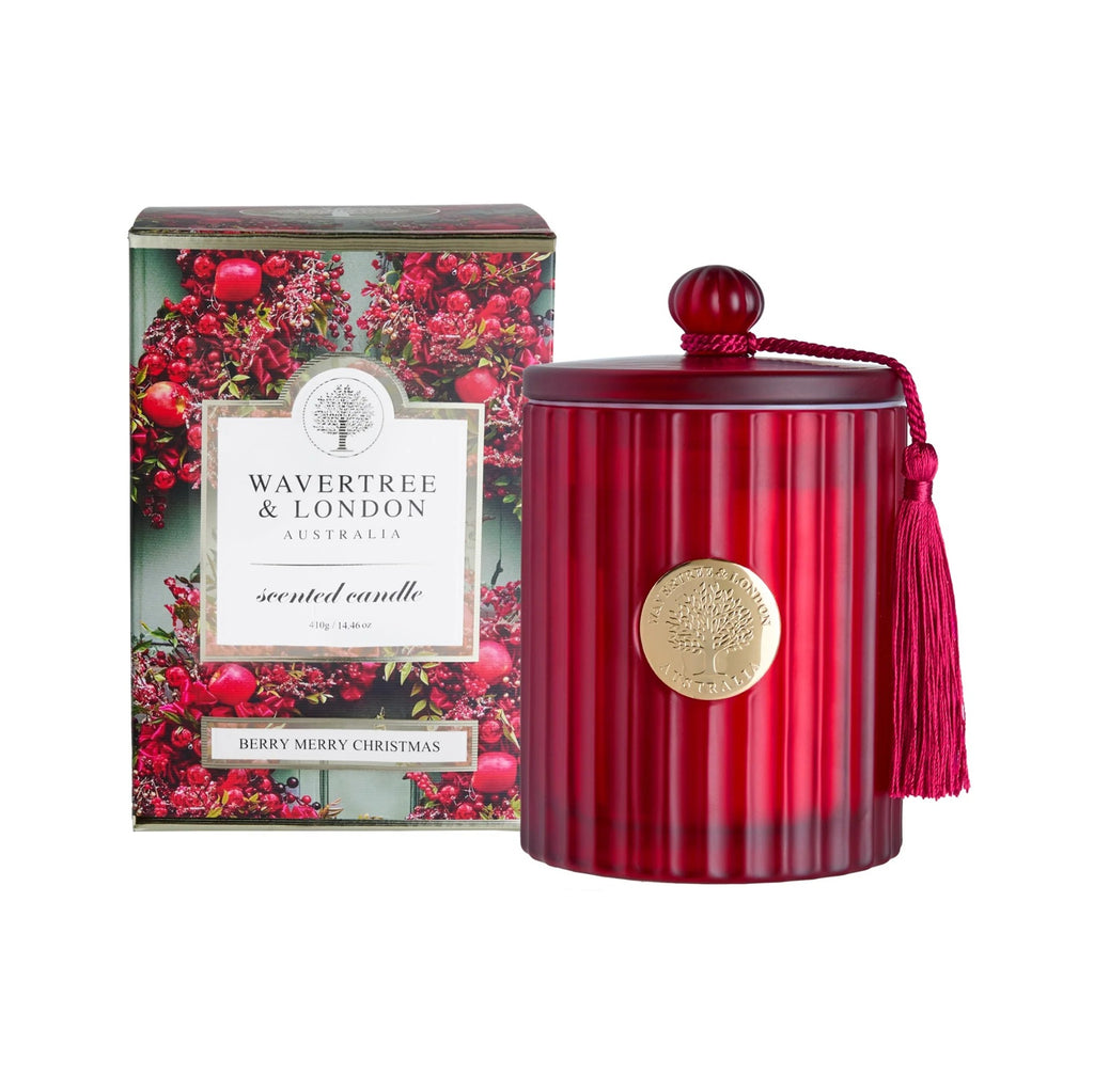 Wavertree & London Berry Merry Candle 410g