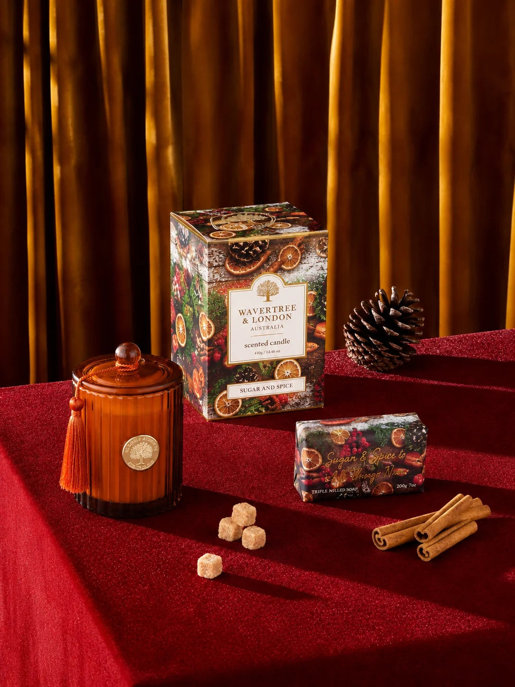 Wavertree & London Sugar And Spice Candle 410g