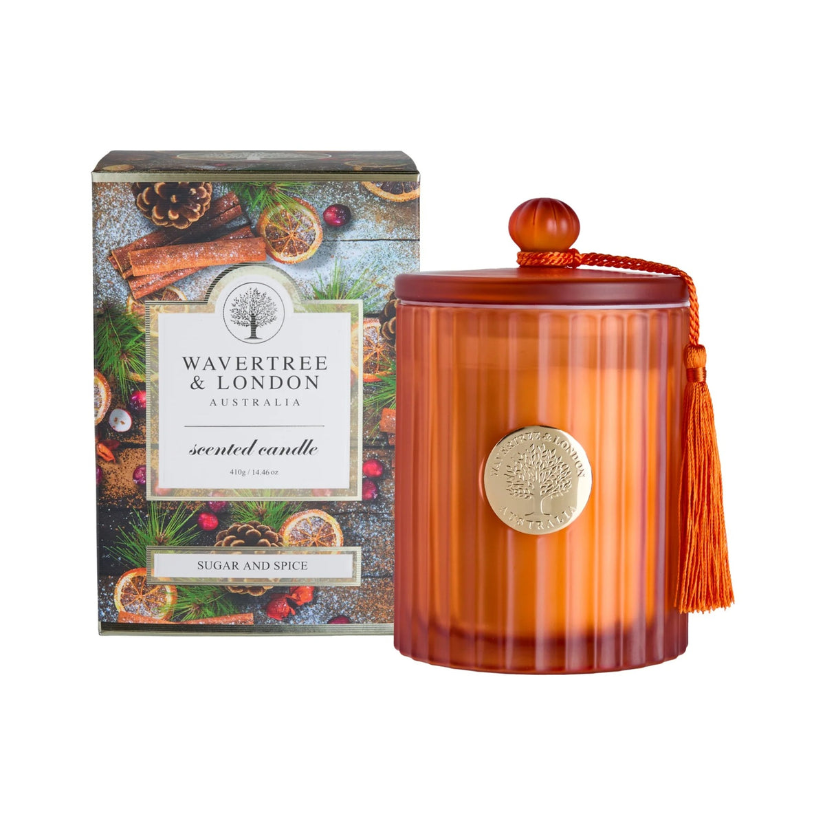 Wavertree & London Sugar And Spice Candle 410g