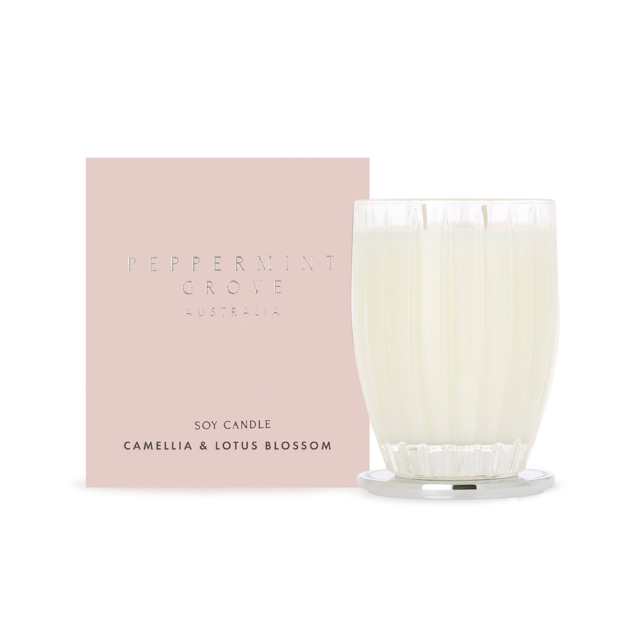 Peppermint Grove Camellia & Lotus Blossom Candle [sz:370g]