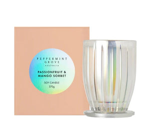Peppermint Grove Candle 370g - Passionfruit & Mango Sorbet (limited Edition)