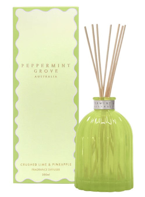 Peppermint Grove Crushed Lime & Pineapple Large Diffuser 350ml