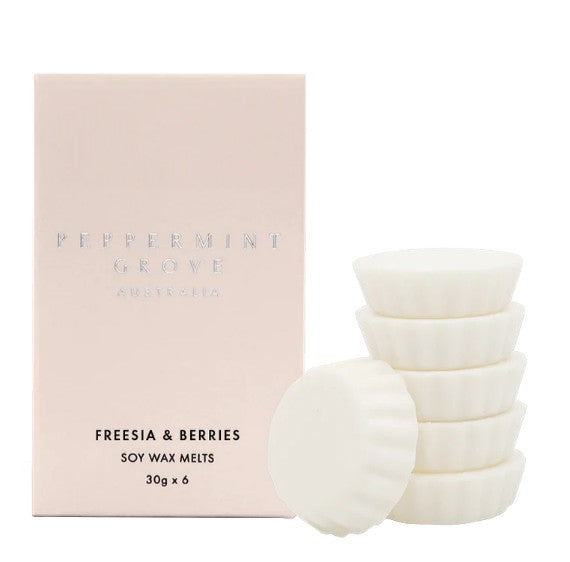 Peppermint Grove Wax Melts 30g X 6 - Freesia & Berries