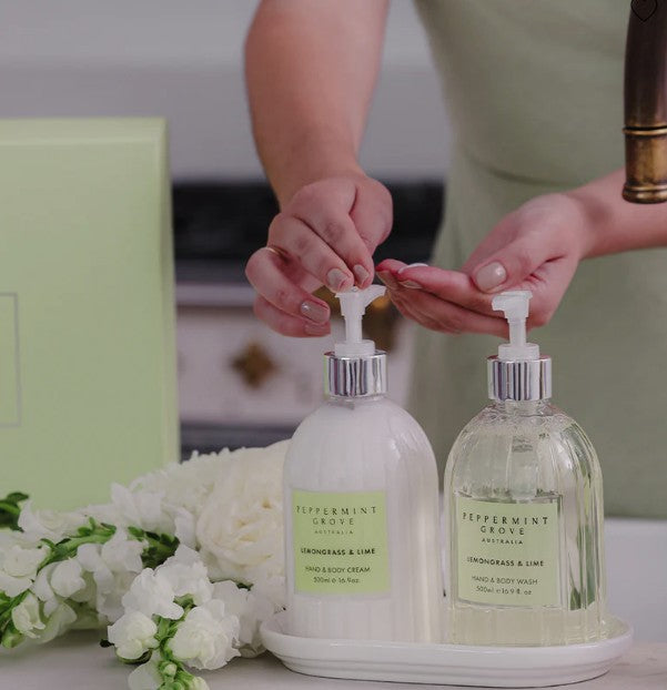 Peppermint Grove Hand Care Gift Set - Lemongrass & Lime