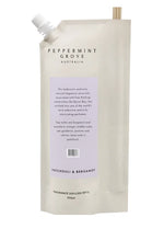 Load image into Gallery viewer, Peppermint Grove Diffuser Refill 350ml Pouch - Patchouli &amp; Bergamot
